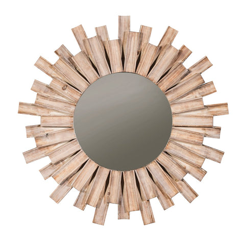 Donna Rustic Sunburst Accent Mirror