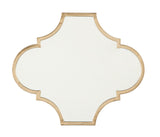 Modern Quatrefoil Accent Wall Mirror