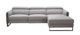 Anthony Chalk Fabric Reclining Sectional