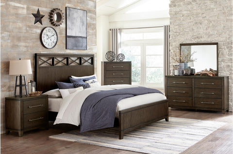 Greg Dark Brown Bedroom Collection