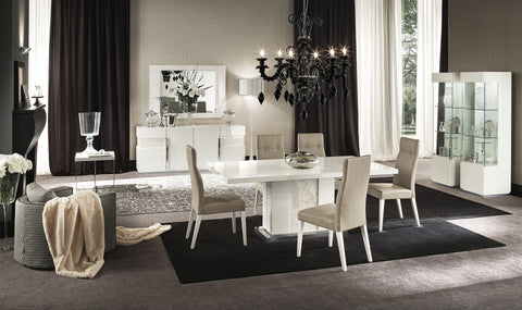 Canova White Dining Room Collection by ALF Italia