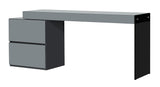 Molly Modern Office Desk in Grey or White