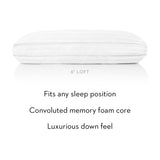 Convolution Gelled Microfiber Pillow