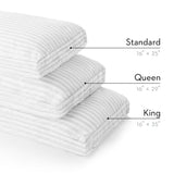 Convolution Gelled Microfiber Pillow