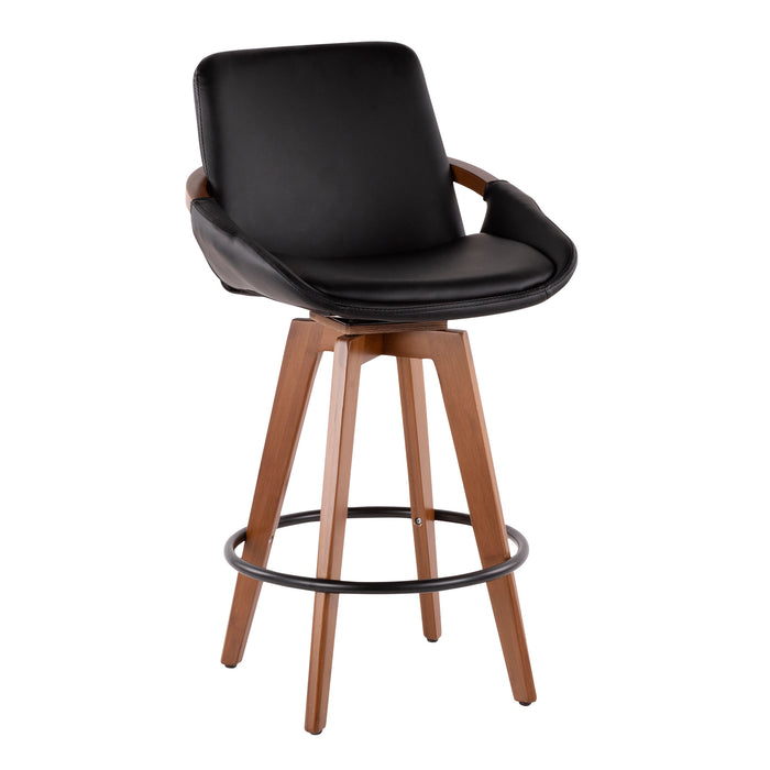 Cosette Mid Century Counter Height Stool in 3 Color Options