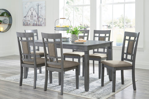 Jayden Grey 7 Piece Dining Room Set