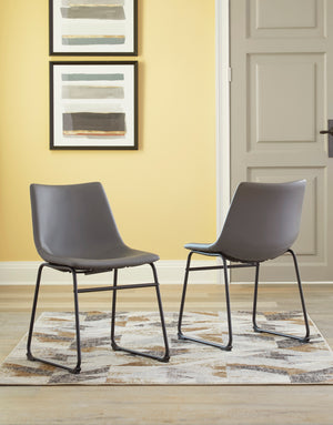Cain Industrial Round Dining Room Collection