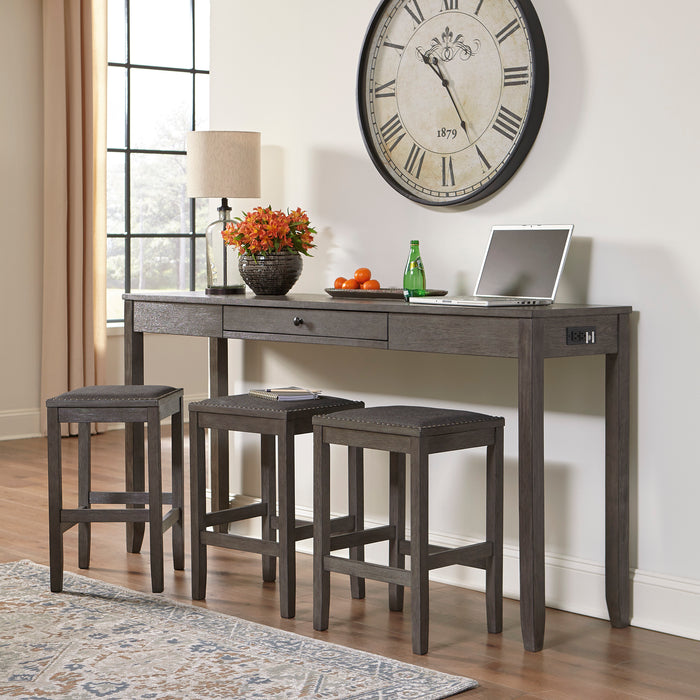 Caitlyn 4 Piece Counter Height Set