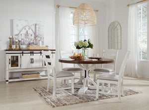 Vella Rustic 54" Round Dining Room Collection