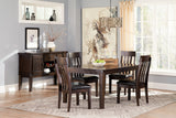 Hattie Dark Brown Dining Room Collection