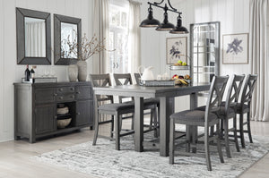 Shannon Grey Counter Height Dining Collection