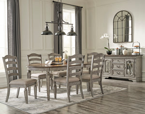 Lloyd Antique Grey Dining Room Collection