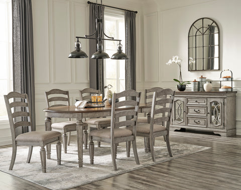 Lloyd Antique Grey Dining Room Collection