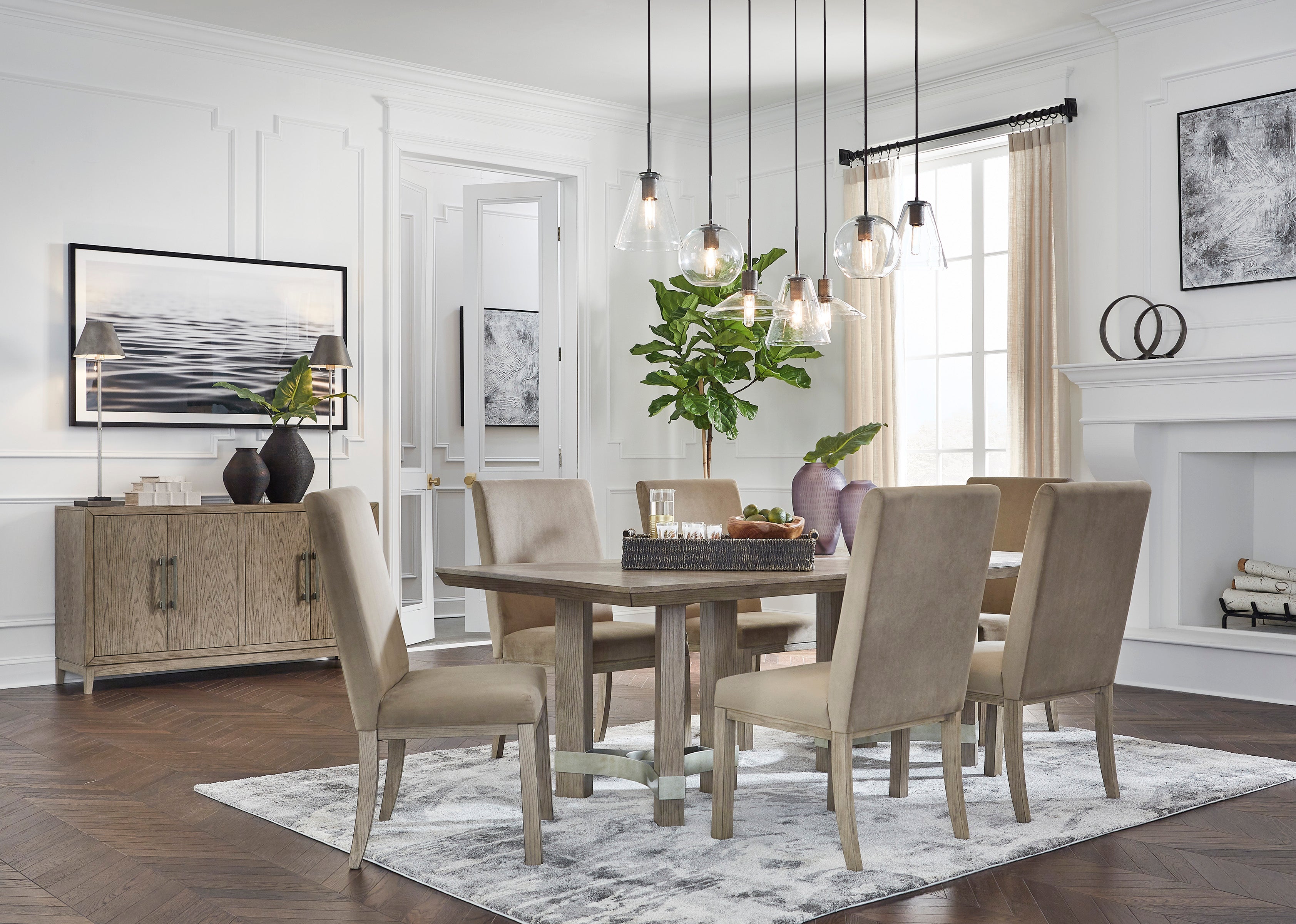 Cicero Grey Dining Room Collection