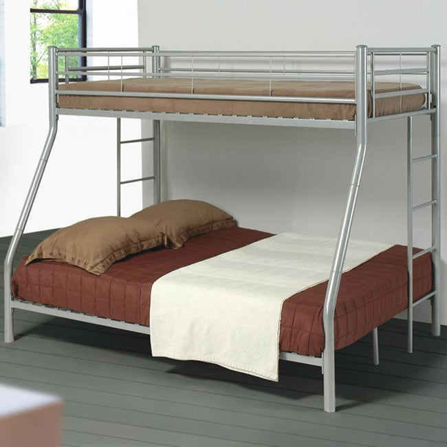 Denley Metal Twin over Full Bunk Bed