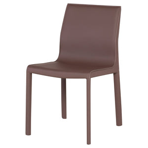 Colter Leather Upholstered Dining Chair in 6 Color Options