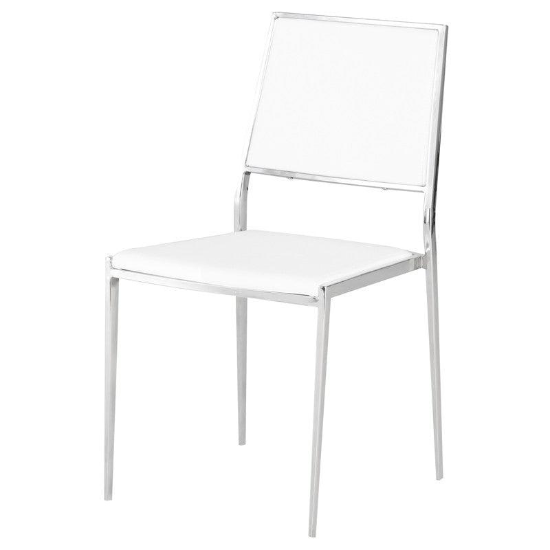 Aaron White Dining Chair