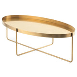 Gaultier Brushed Oval Table