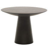 Dania Round Black Dining Table in 3 Sizes