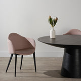 Dania Round Black Dining Table in 3 Sizes