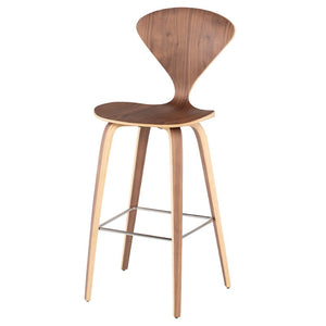 Satine Mid Century Stool in 2 Sizes and 2 Color Options