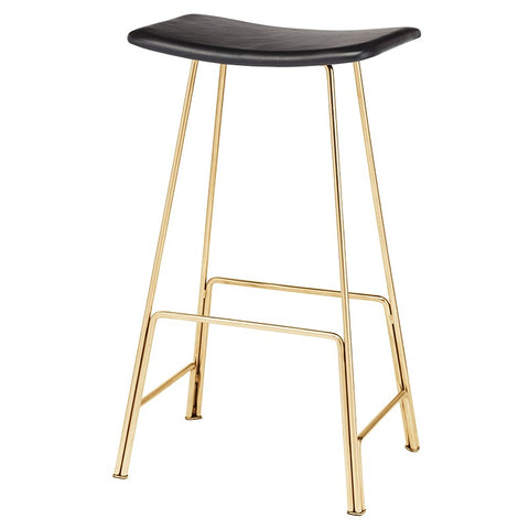 Kirsten Leather Stool in 5 Color Options