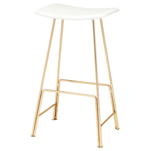 Kirsten Leather Stool in 2 Sizes and 5 Color Options