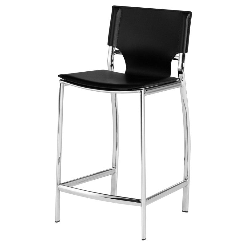 Lisbon Leather Stool in 2 Sizes and 2 Color Options