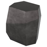 Gio Geometric Coffee Table in Pewter or Black