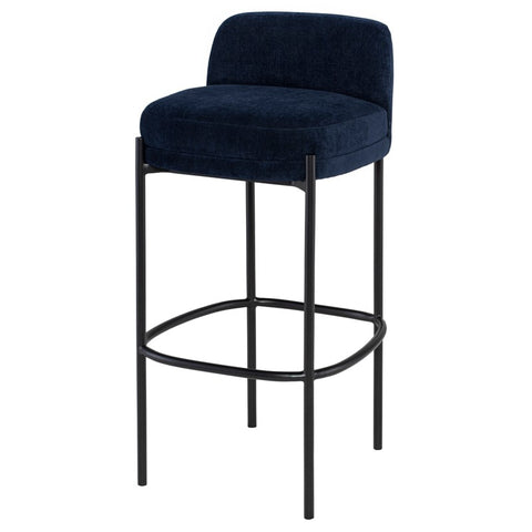 Inna Fabric Stool in 2 Sizes and 5 Color Options