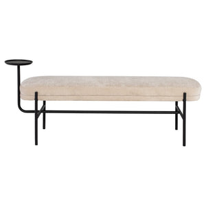 Inna Fabric Bench in 5 Color Options