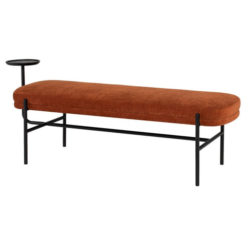 Inna Fabric Bench in 5 Color Options