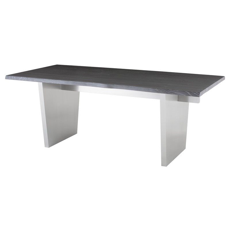 Aiden Oxidized Grey Oak Dining Table in 3 Sizes