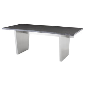 Aiden Oxidized Grey Oak Dining Table in 2 Finishes & 3 Sizes
