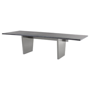 Aiden Oxidized Grey Oak Dining Table in 2 Finishes & 3 Sizes