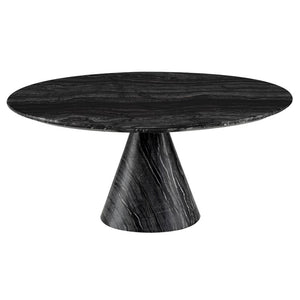 Claudio Round Marble Coffee Table in 3 Finishes & 2 Sizes