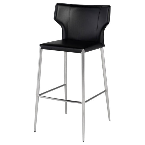 Wayne Leather Stool in 7 Color Options