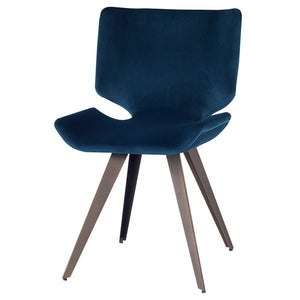 Astra Dining Chair with Bronze Legs in 2 Color Options