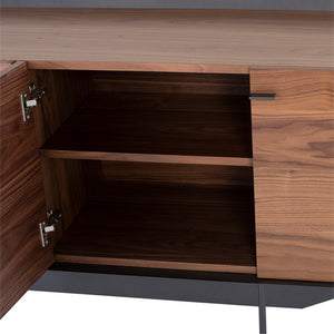 Egon Sideboard with Walnut Doors in 2 Color Options