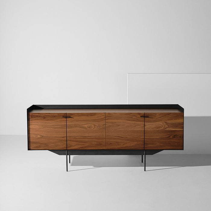 Egon Sideboard with Walnut Doors in 2 Color Options