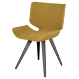 Astra Dining Chair with Titanium Grey Legs in 6 Color Options