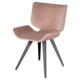 Astra Dining Chair with Titanium Grey Legs in 6 Color Options