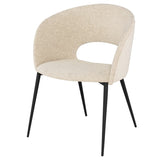 Alotti Boucle Dining Chair in 4 Color Options