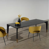 Quattro Onyx Dining Table in 2 Sizes