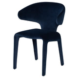 Bandi Velour Upholstered Dining Chair in 4 Color Options