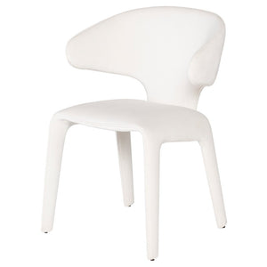 Bandi Velour Upholstered Dining Chair in 4 Color Options