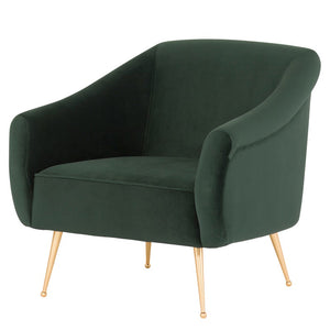 Lucie Fabric Accent Chair in 6 Color Options
