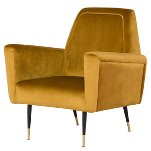 Victor Fabric Accent Chair in 4 Color Options