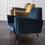 Victor Fabric Accent Chair in 4 Color Options