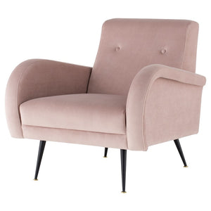 Hugo Velour Accent Chair in 5 Color Options